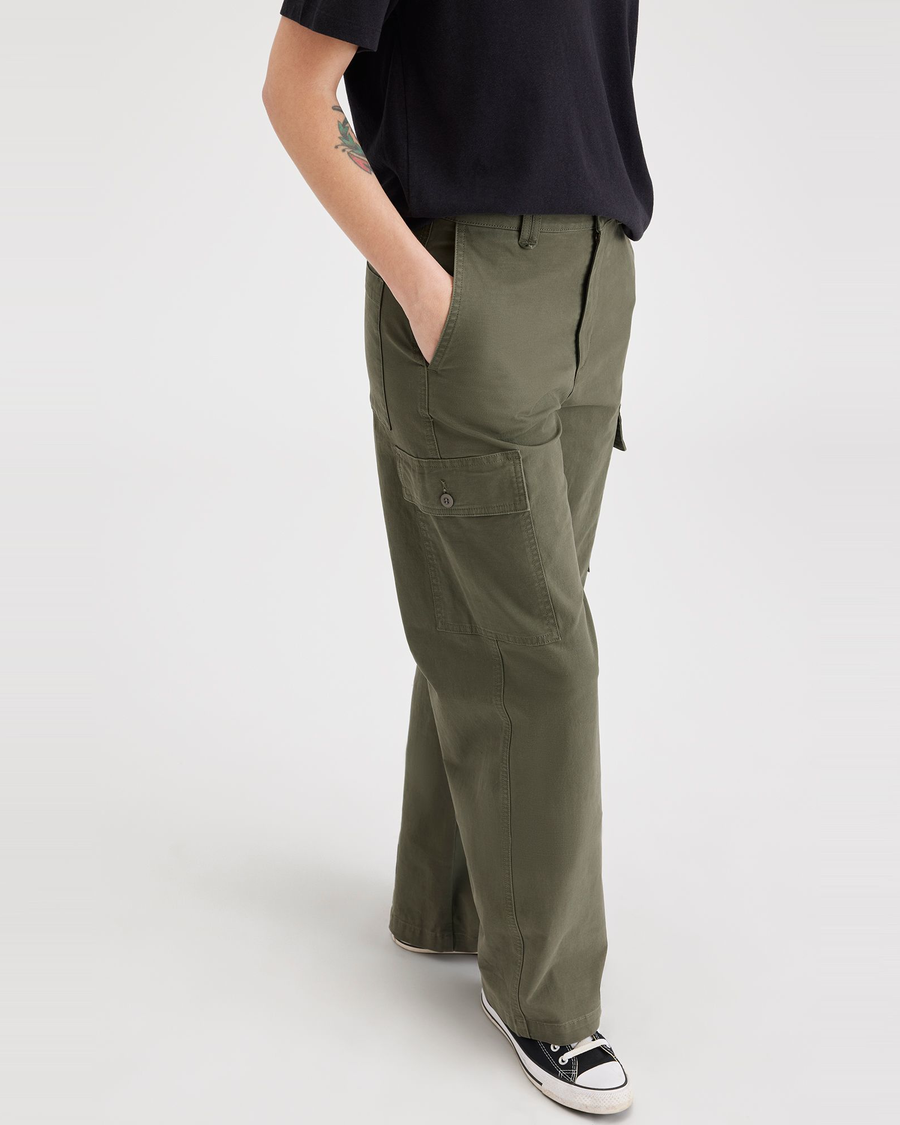 (image for) Excellent Quality Cargo Pant, High Wide Fit